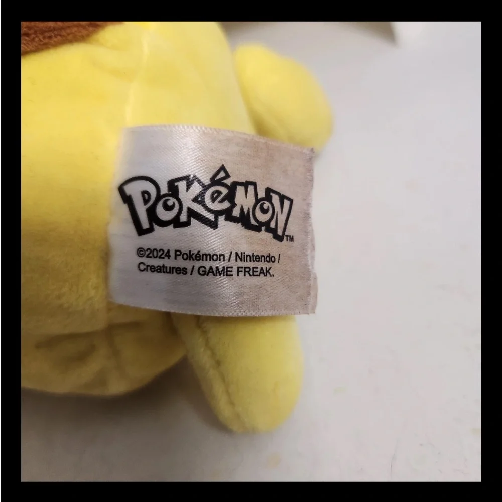 Pikachu Pokemon Game Freak Winking Pikachu Plush Stuffed Toy